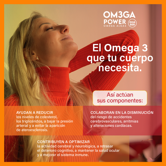 Omega Power - Omega 3 de algas DHA 800